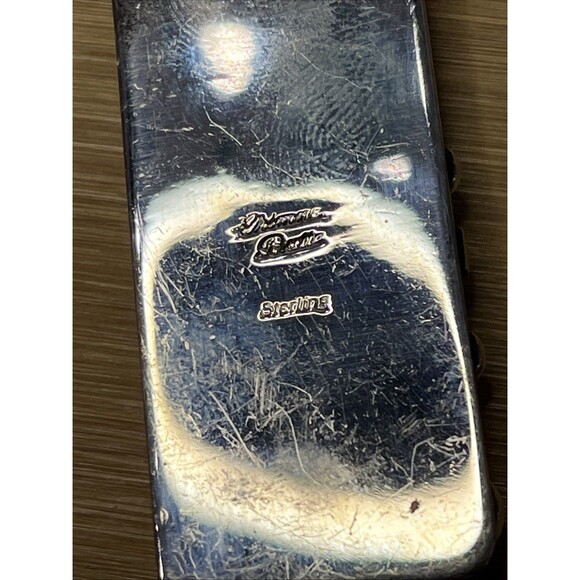 Signed- Chimney Butte Southwestern Large Sterling Silver Cross/dot Pendant - Picture 5 of 6